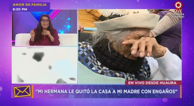 Tengo Algo Que Decirte: “Mi hermana le quitó la casa a mi madre con engaños”