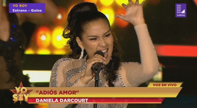 Yo Soy: Imitadora de Daniela Darcourt abrió las galas con “Adiós amor”