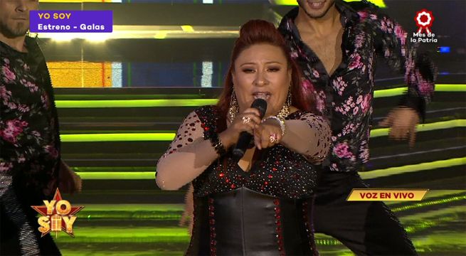 La imitadora de Marisol puso a bailar a todos al ritmo de “La Escobita”