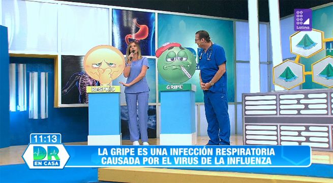 Doctor en Casa: Conoce la diferencia entre la gripe y el resfrío