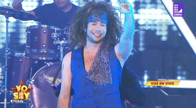 Imitador de Jon Bon Jovi interpretó la canción 