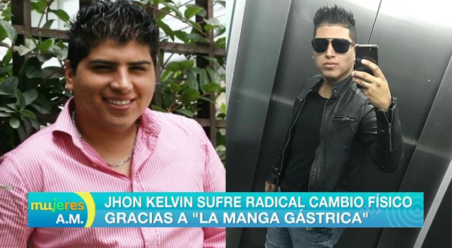 John Kelvin luce radical cambio de físico gracias a ‘la manga gástrica’