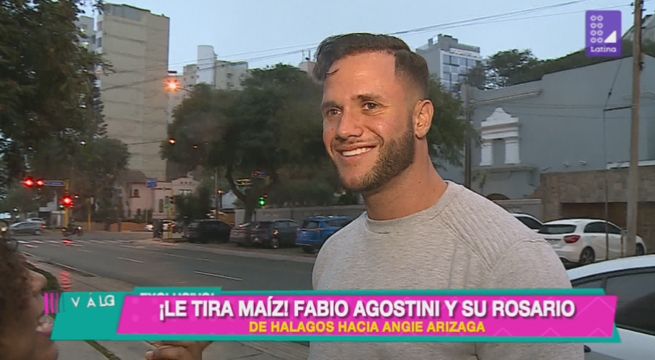 Esto dijo Fabio Agostini de los rumores que lo vinculan sentimentalmente a Angie Arizaga