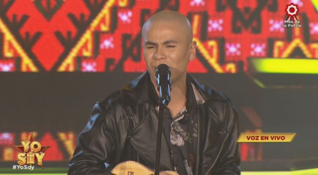 El imitador de Gian Marco emocionó al jurado con el tema “Hoy”
