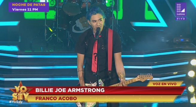 El imitador de Billie Joe Armstrong puso en aprietos al jurado con “Basket Case”