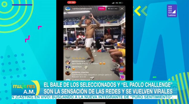 Los bailes de la selección peruana son la sensación de las redes