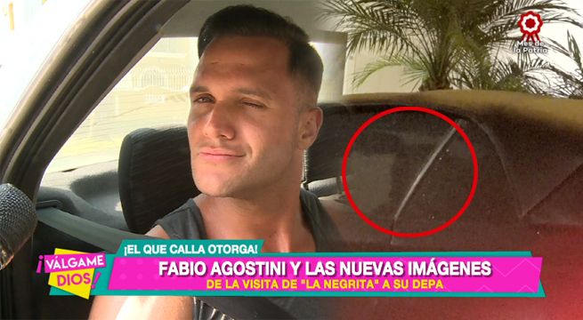 Fabio Agostini y las nuevas imágenes de la visita de Angie Arizaga a su departamento
