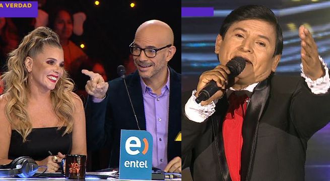 Imitador de Leo Dan hizo llorar de emoción a Johanna San Miguel