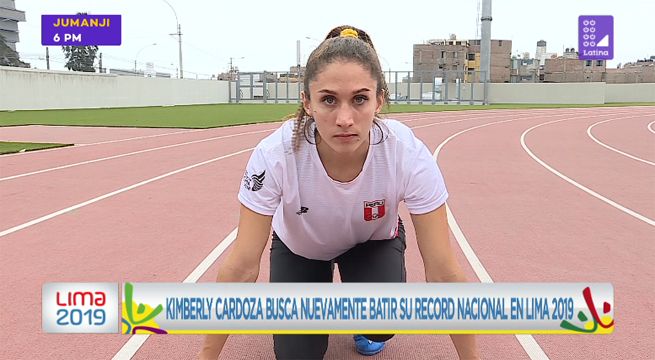 Kimberly Cardoza busca nuevamente batir el record nacional en Lima 2019