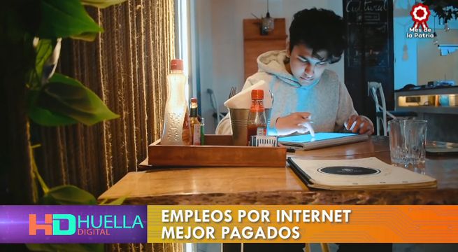 Huella Digital: Conoce los empleos por internet mejor pagados