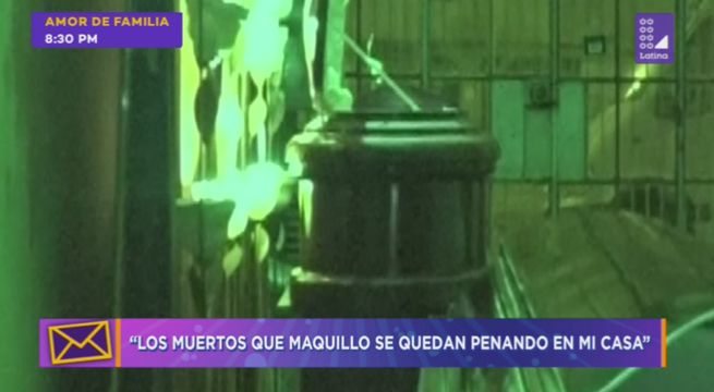 Tengo Algo Que Decirte: “Los muertos que maquillo se quedan penando en mi casa”