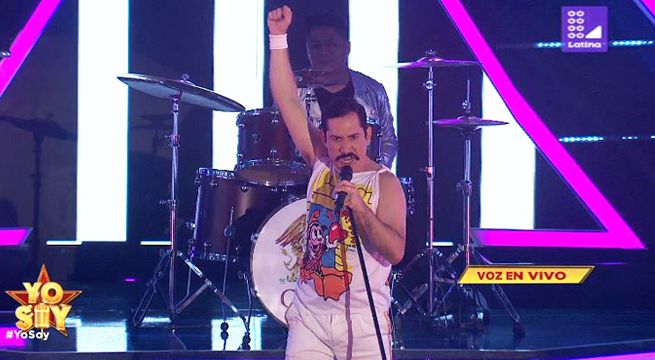 Imitador de Freddie Mercury cantó 