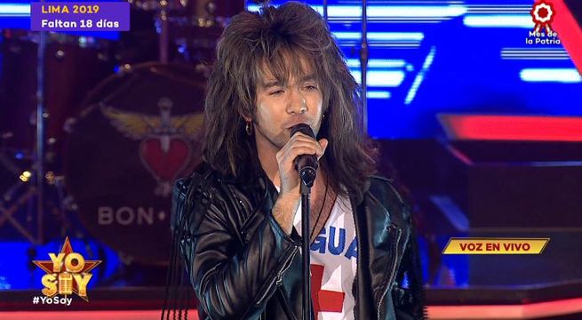 Imitador de Jon Bon Jovi fue por su revancha al cantar 