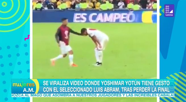 El gran gesto de Yoshimar Yotún con un compañero tras perder la final [VIDEO]