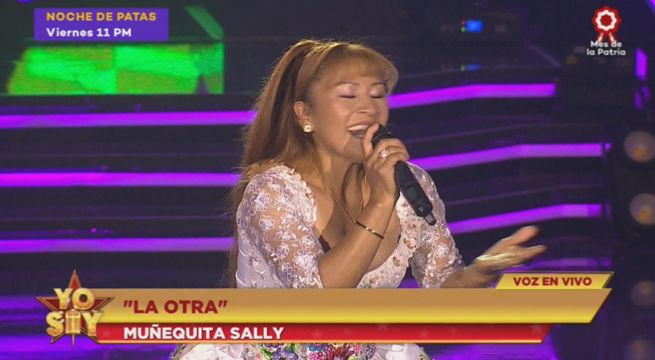 La imitadora de Muñequita Sally nos regaló el tema “La otra”