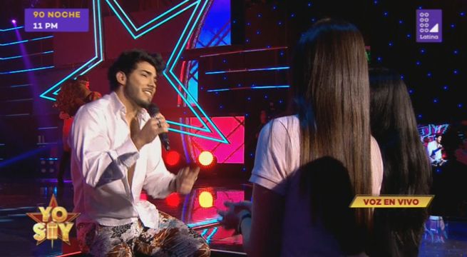 El imitador de Sebastián Yatra cantó el tema “Suena el dembow”