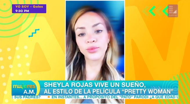 Sheyla Rojas vive un sueño y se pasea por Beverly Hills
