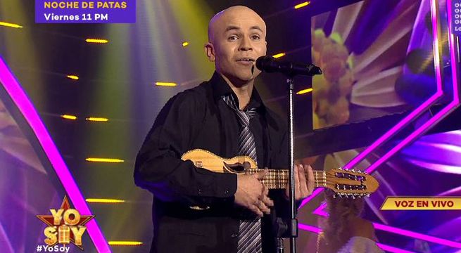 Imitador de Gian Marco cantó 