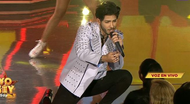 Imitador de Sebastián Yatra cantó 