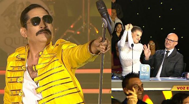 Imitador de Freddie Mercury armó la fiesta al cantar 