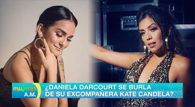 ¿Daniela Darcourt se burla de su ex compañera Kate Candela?
