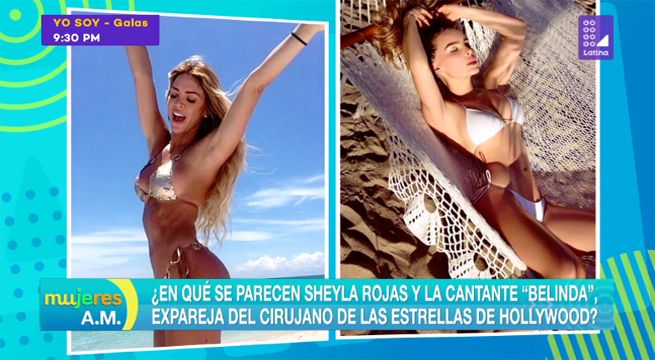 ¿En qué se parecen Sheyla Rojas y Belinda?