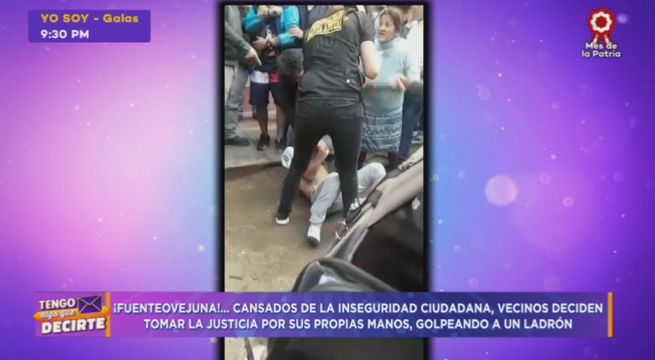 Grupo de vecinos tomó la justicia por sus propias manos para terminar con la delincuencia