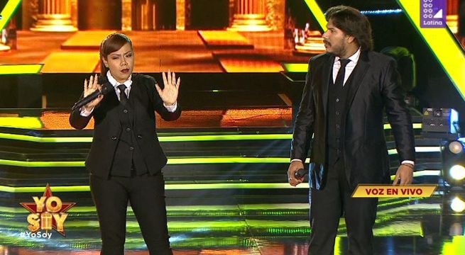 Imitadores de Pimpinela cantaron 