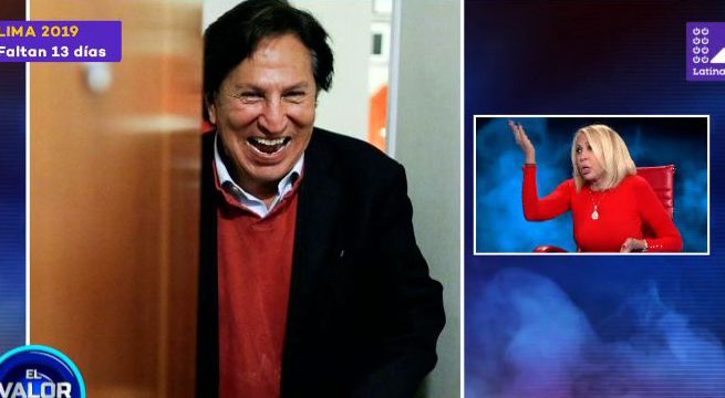 Laura Bozzo descargó toda su furia contra Alejandro Toledo y Fernando Olivera