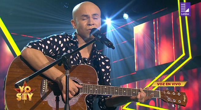 Imitador de Gian Marco cantó 