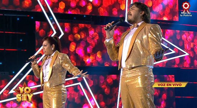 Imitadores de Pimpinela cantaron 