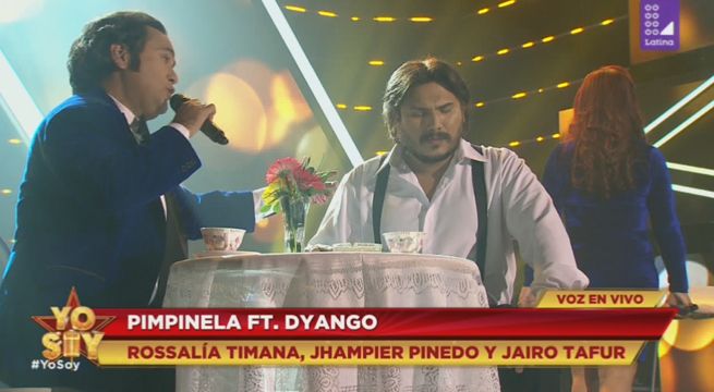 Los imitadores de Pimpinela y Dyango sorprendieron con este tema