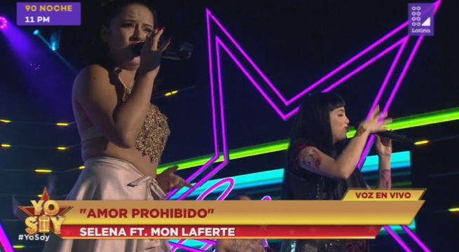 Los imitadores de Selena y Mon Laferte so emocionaron al jurado con este tema