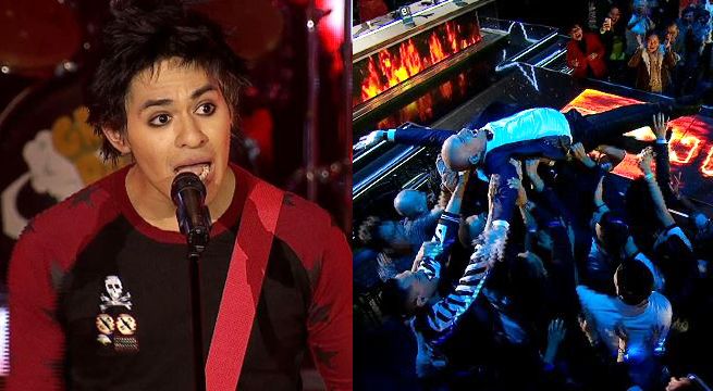 Imitador de Billie Joe Armstrong puso a poguear a Ricardo Morán