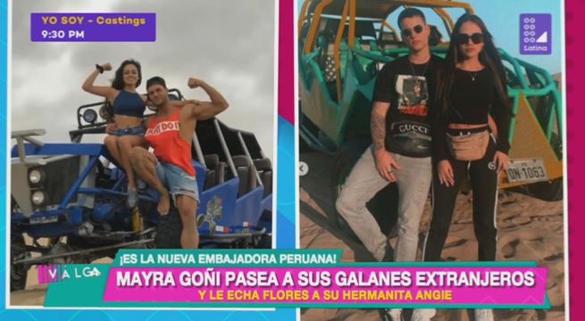 Válgame Dios: Mayra Goñi habla de su suerte con los hombres extranjeros