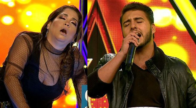 Katia Palma se derritió al ver y escuchar al imitador de Luis Fonsi