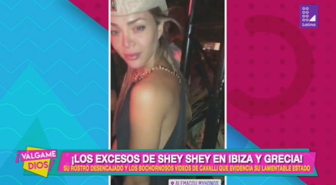 Válgame Dios: El lamentable estado de Sheyla Rojas en España y Grecia