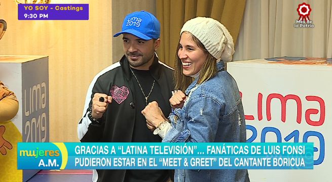Fanáticas de Luis Fonsi pudieron estar en ‘meet and greet’ gracias a Latina