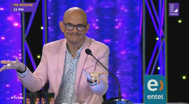 El jurado descubrió que el imitador llegó con unas copitas de más