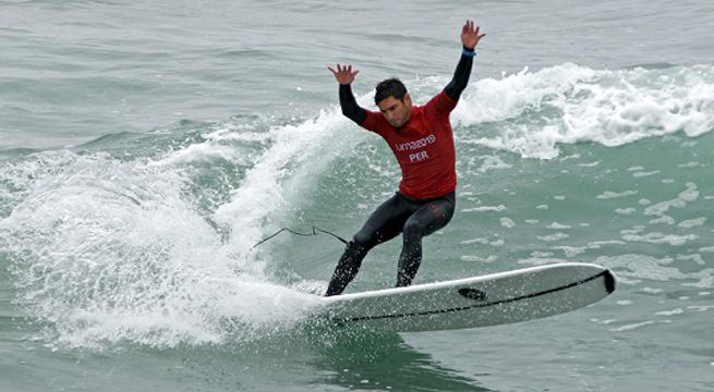 Lima 2019: ‘Piccolo’ Clemente sigue avanzando en el longboard masculino