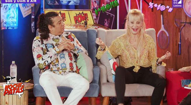 Astrid Gutsche demostró su 'verbo florido' al mencionar las jergas peruanas que domina