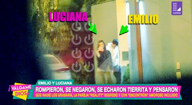 Emilio Jaime y Luciana Fuster vuelven a ser captados juntos en comprometedora situación