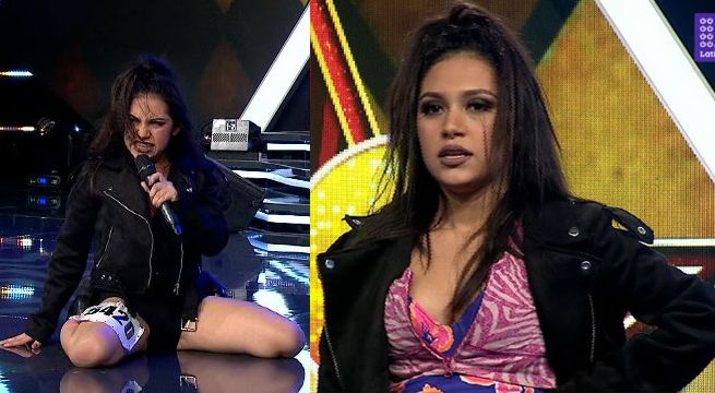 Imitadora de Gloria Trevi encendió la noche al cantar 