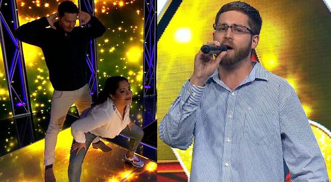Imitador de Michael Bublé encendió a Katia Palma con 