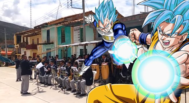 Grupo musical tocó canciones de Dragon Ball y sorprende a todos en fiesta patronal en Junín