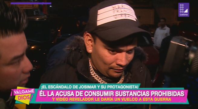 Josimar acusa de consumir sustancias prohibidas a la madre de su hijo