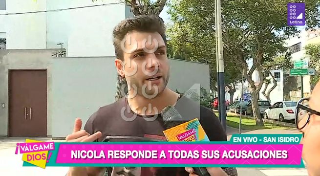 Nicola Porcella dispuesto a pasar la prueba del polígrafo para demostrar que dice la verdad