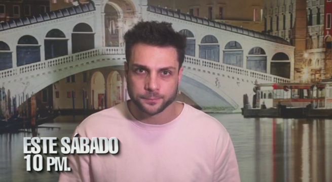 Nicola Porcella estará este sábado en El Valor de la Verdad