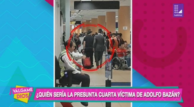 ¿Quién sería la presunta cuarta víctima de Adolfo Bazán?