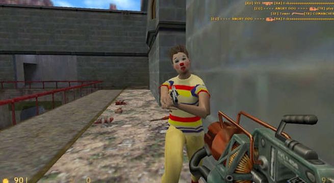 Chupetín Trujillo, la Paisana Jacinta y Timoteo en brutal batalla de Half-Life [Video]